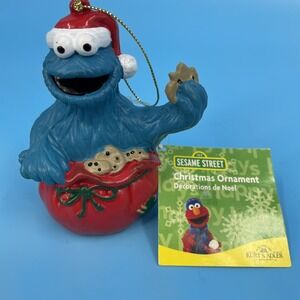 Sesame Street Cookie Monster Ornament Kurt Adler 2011 With Tag